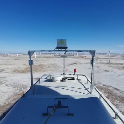 Луч системы Lidar ветра 100 Molas VAC-240VAC указывая точность 0,1 градуса