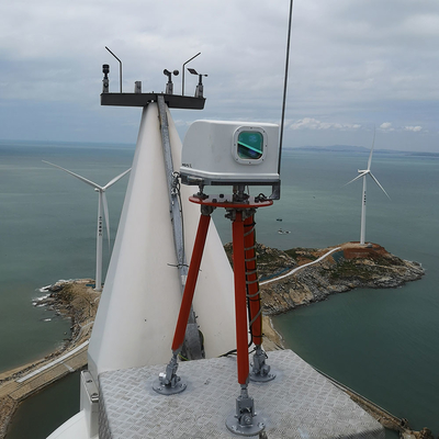 Измерение противоинтерференционное IEC61000-6-2 ветра Lidar гондолы Modbus TCP 4Hz