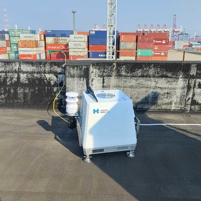 Качество  0-360 Degree Direction Laser Wind Speed Measurement ASCII Data Format Wind Lidar фабрика