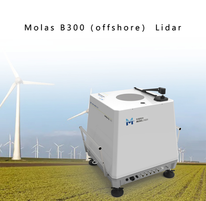 Температурная амплитуда рабочей температуры -40℃ Lidar ветра Molas B300 оффшорная Doppler | 50℃