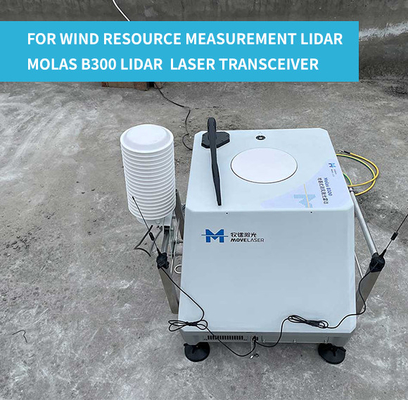 8 приемопередатчик лазера Lidar ветера с суши Molas B300 луча для измерения ресурса ветра
