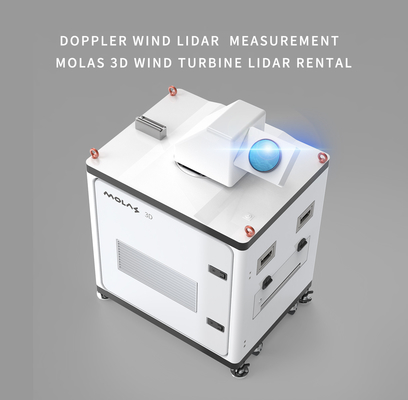 Измерение Lidar ветра Lidar арендное Doppler ветротурбины Molas 3d