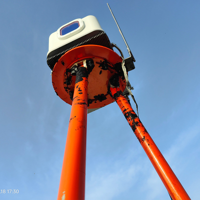 Высота Lidar 3500m радужки ветра Modbus TCP -50-50m/S работая